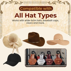 100% Handcrafted · Artisanal Quality Hat Clip
